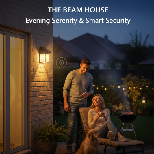 LED Solar Wall Lamp | Outdoor Security | Zero Electricty Cost