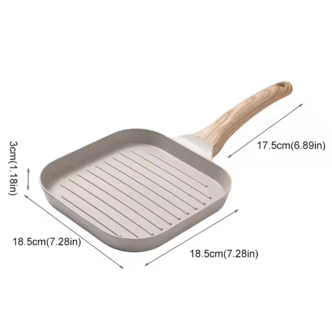 Nonstick Square Frying Pan With Handle, Non Stick Frying Pan, Household Breakfast Maker Pan