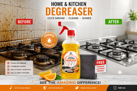 ✨ Home & Kitchen Degreaser Spray