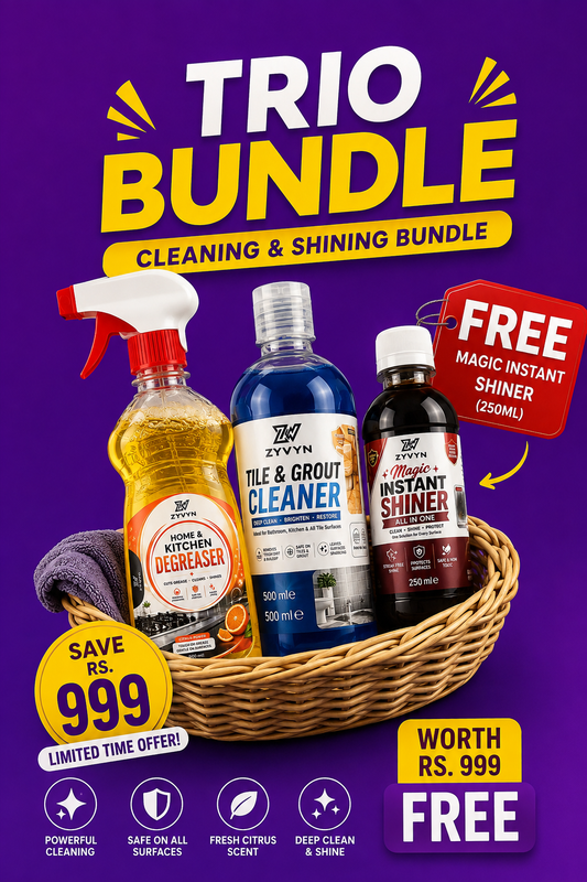 TRIO CLEANING BUNDLE – Limited Time Offer! 🎉