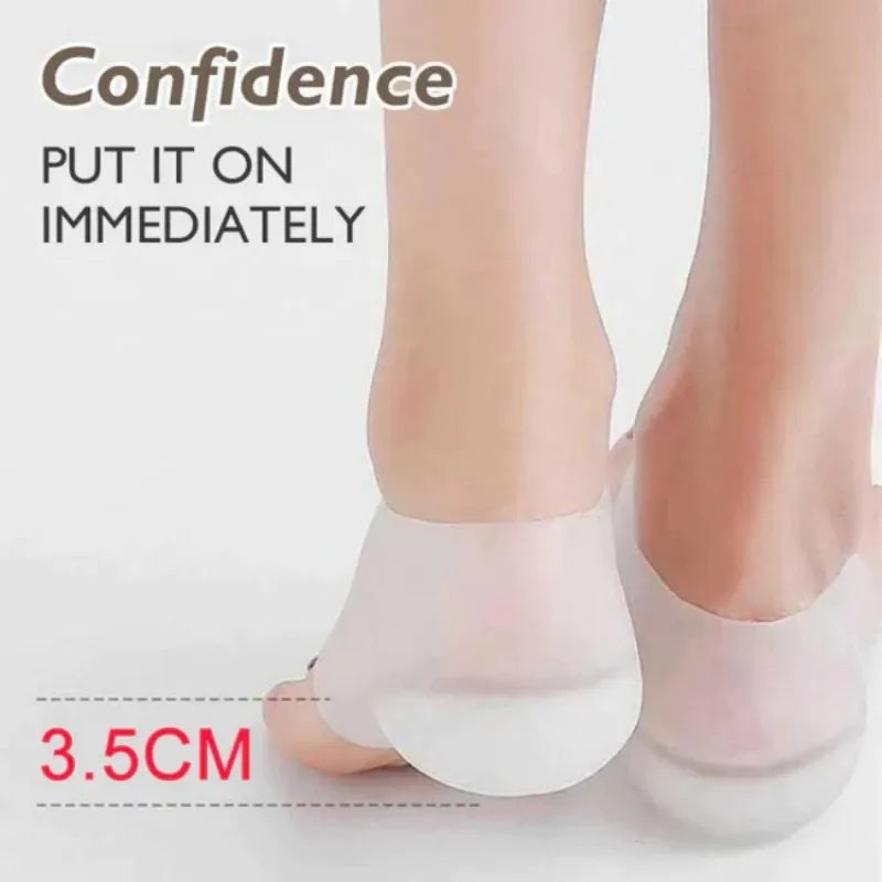 Height Increasing Silicone Heel Pair (FREE SHIPPING)