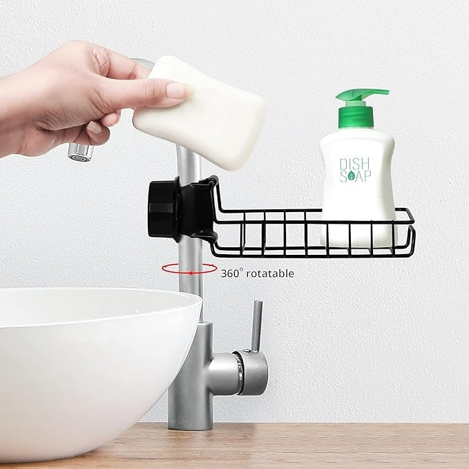 Sink Sponge Holder - Faucet Rack