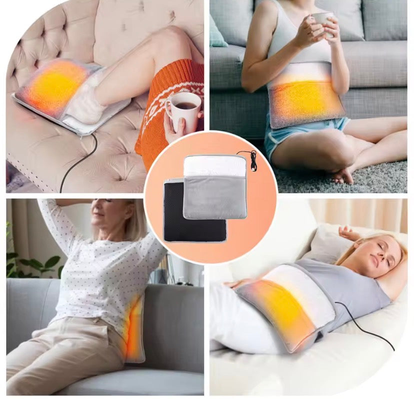 USB Powered Soft Plush Washable Foot Warmer, Household Foot Warmer, Washable Foot Heating Pad