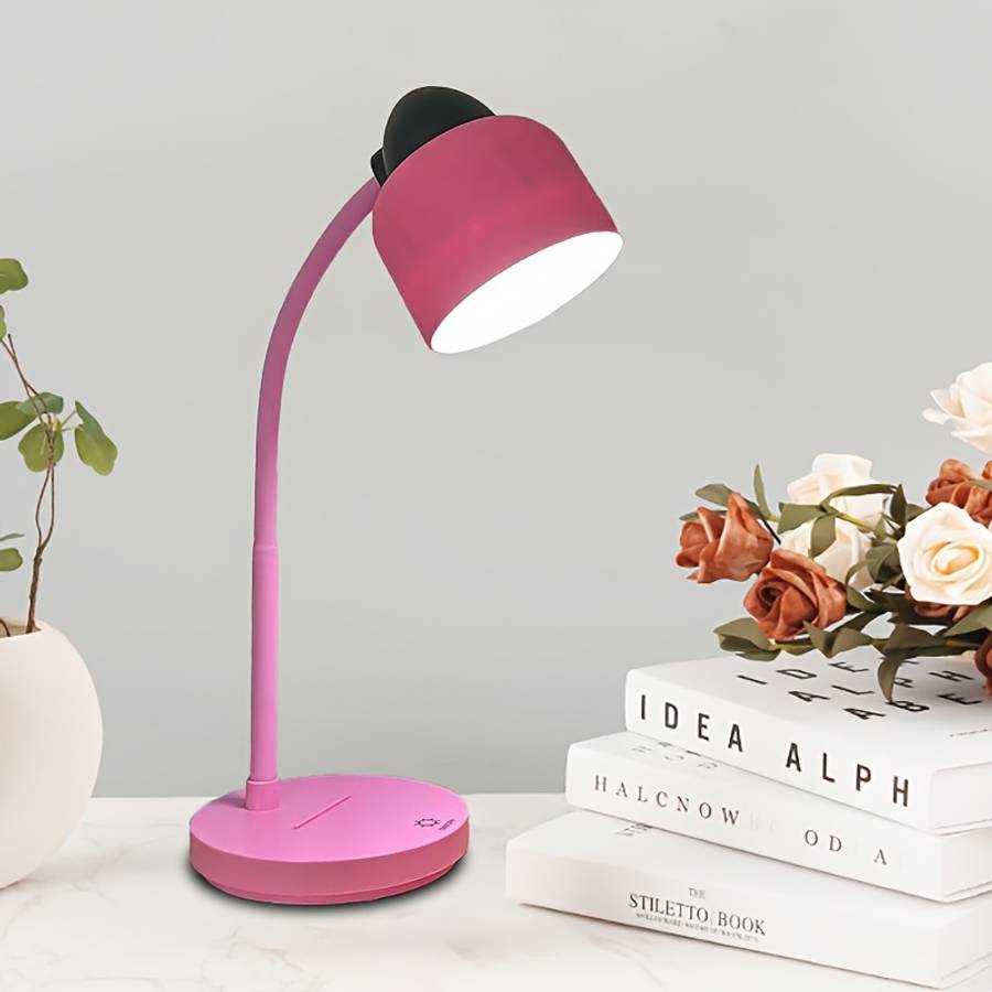 Rechargeable LED Desk Lamp, Table Top Lanterns For Student Study, Reading Book Lights, LED Flexible Eye Protection Lights Table Lamp