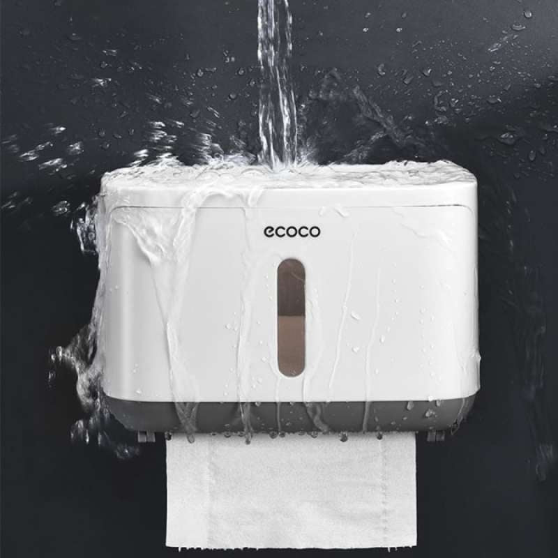 Wall Mounted Toilet Roll Holder With Storage Shelf, Toilet Paper Box, Hand Wiping Tissue Dispenser, Toilet Tissue Rack