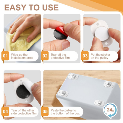 360° Roller Wheels – Furniture & Appliance Movers