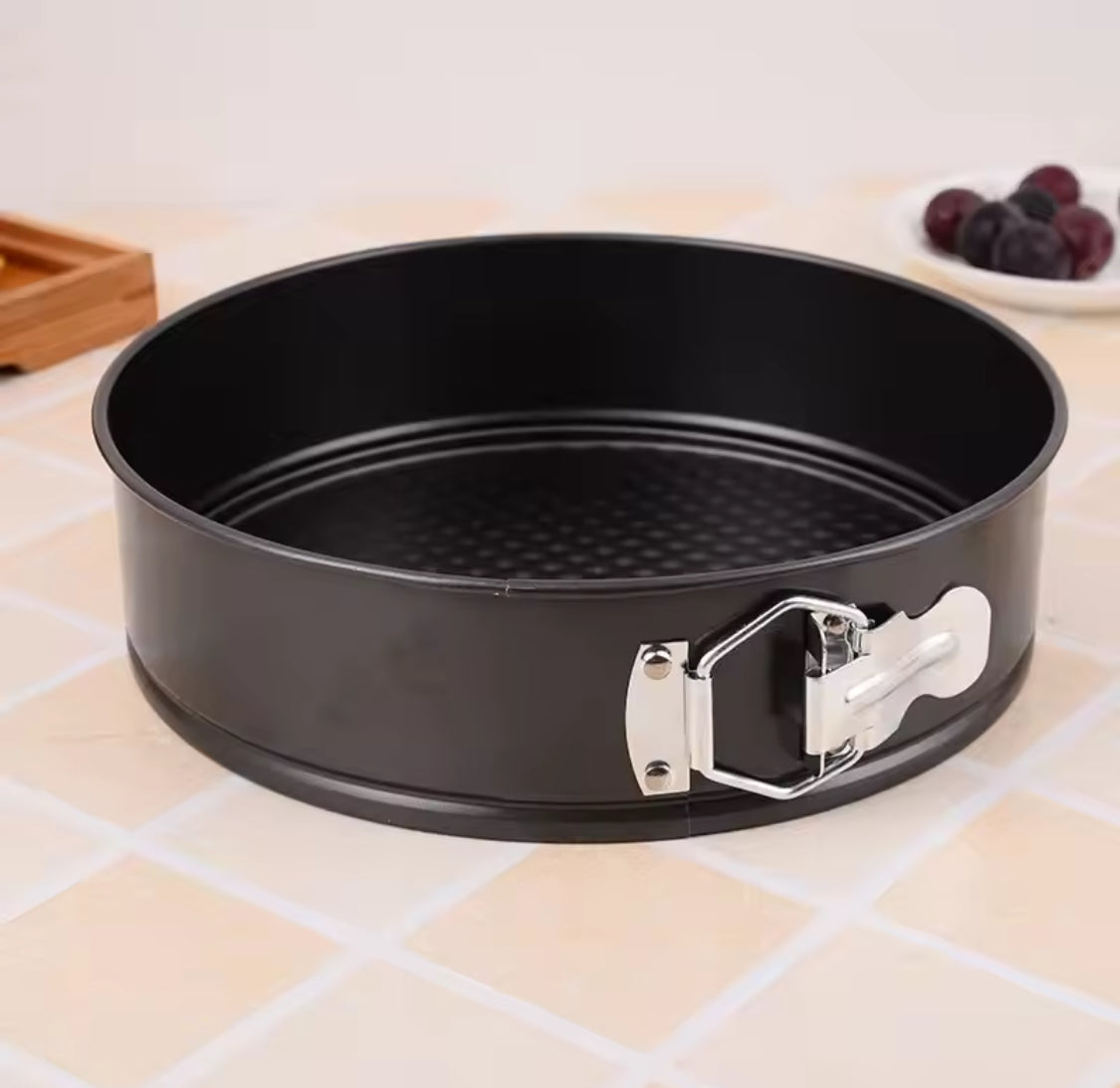 Set Of 3 Removable Bottom Round Cake Pan, Carbon Steel Cake Mold, Non Stick Cake Baking Pans, Cake Decorations Tools
