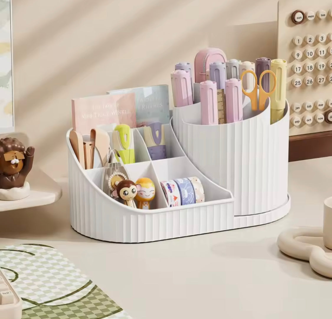 360° Rotation Makeup Organizer, Countertop Cosmetic Storage Display Organizer, Makeup Sundries Storage Organizer