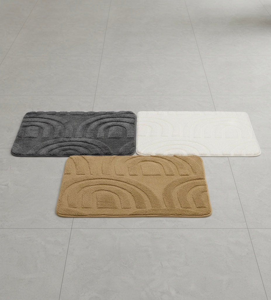 Sandy Rainbow Rug, Cloud Comfort Doormat, Anti Slip Bedroom Footmat