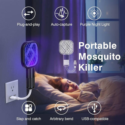 Portable and USB Rechargeable 2 in 1 Mini Mosquito Killer