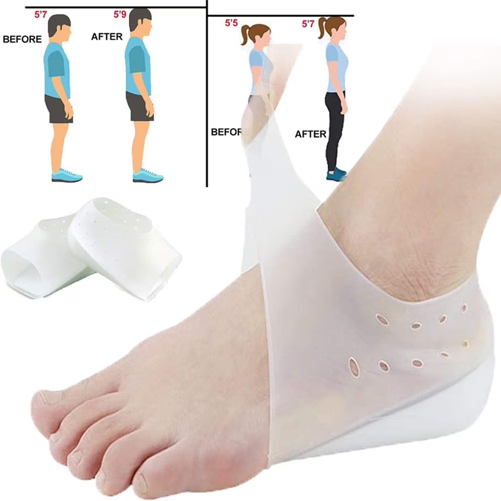 Height Increasing Silicone Heel Pair (FREE SHIPPING)