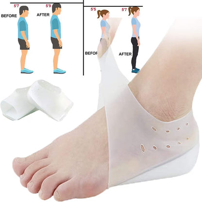 Height Increasing Silicone Heel Pair (FREE SHIPPING)