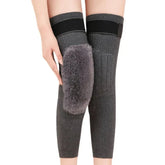 Pain Relief 2 Pcs Adjustable Wool knee Warmers