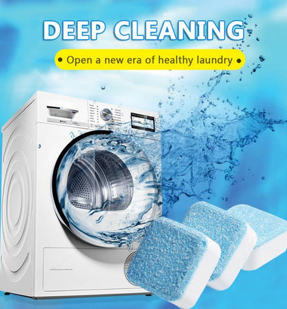 12 Tablets Pack - Washing Machine Cleaning Tablets
