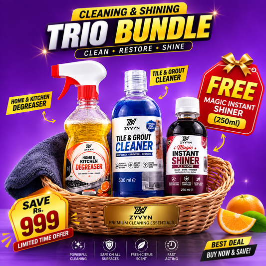 TRIO CLEANING BUNDLE – Limited Time Offer! 🎉