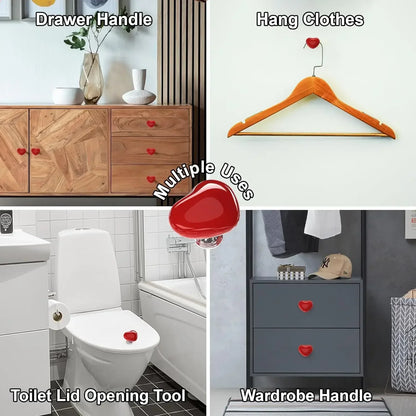 Heart Shaped Toilet Press (PACK OF 10)