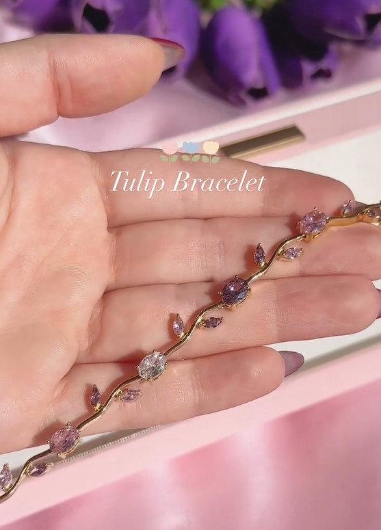 Tulip Floral Bracelet