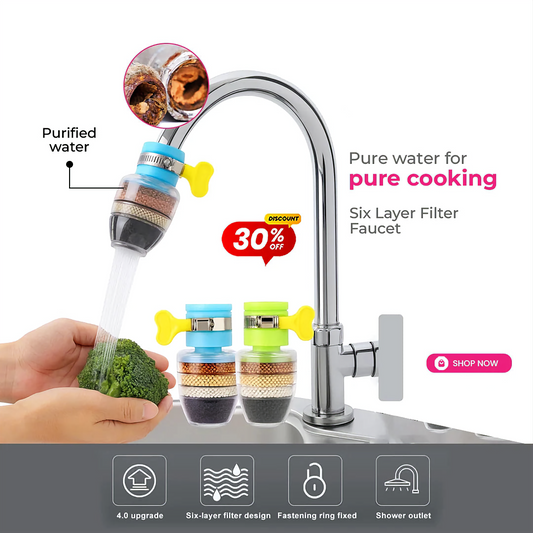 Six Layer Filter Faucet