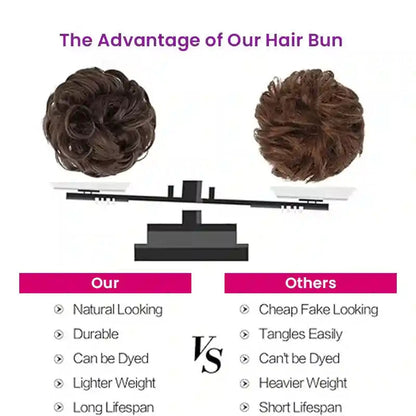 PREMIUM QUALITY MESSY HAIR BUN