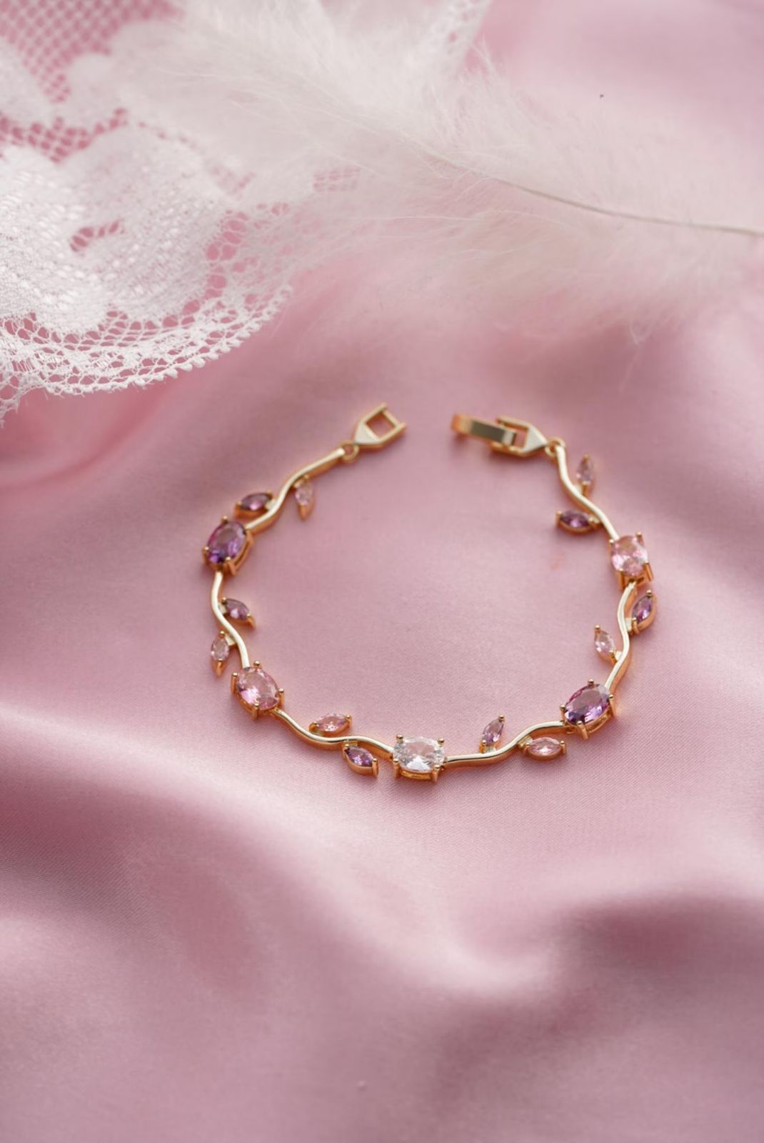 Tulip Floral Bracelet