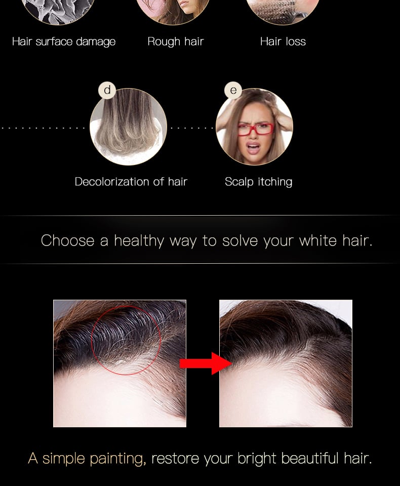 Waterproof Magic Hair Dye Pen