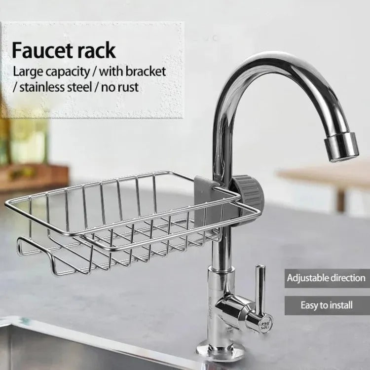 Sink Sponge Holder - Faucet Rack