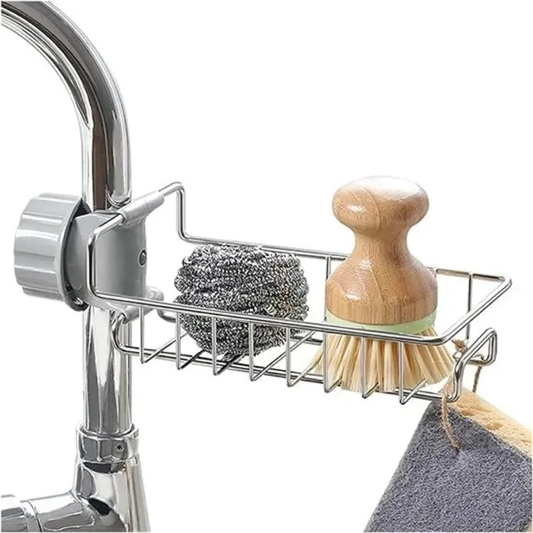 Sink Sponge Holder - Faucet Rack